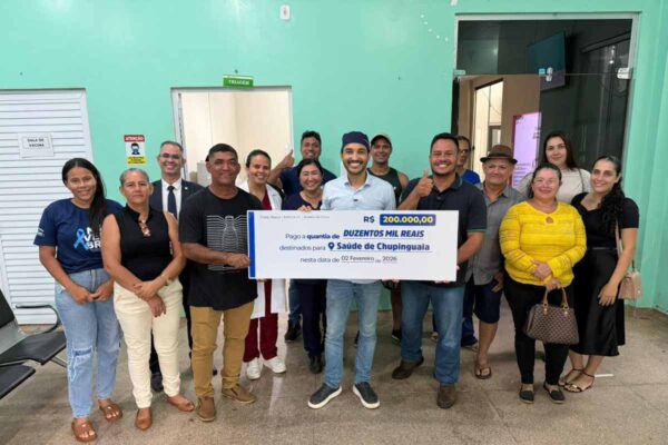 Dr. Fernando Máximo anuncia repasse de R$ 200 mil para reforçar a saúde em Chupinguaia