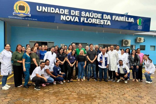 Vereador Gedeão Negreiros participa da entrega de unidade de saúde revitalizada na zona sul de Porto Velho