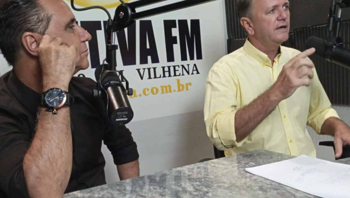 Deputado Luizinho Goebel detalha investimentos no Cone Sul durante entrevista em Vilhena