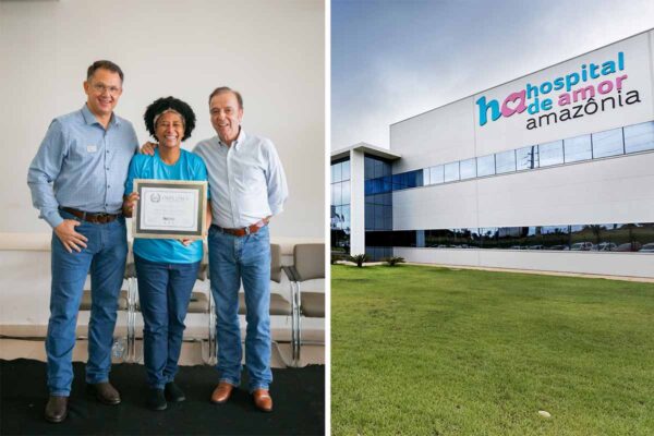 Sílvia Cristina é homenageada com certificado Prata por atuação em leilões do Hospital de Amor