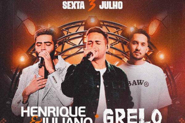 Henrique & Juliano e Grelo confirmam show em Porto Velho com venda antecipada de ingressos