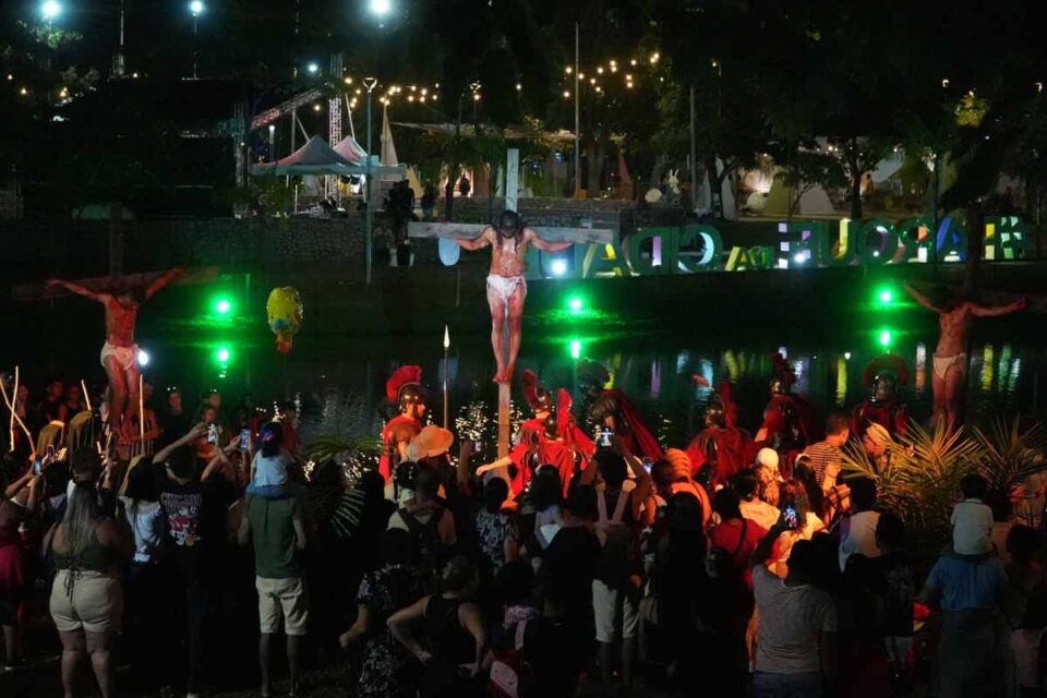 <div style="
                font-size: 18px;
                font-weight: bold;
                color: #0073aa;
                margin-bottom: 5px;
                text-transform: uppercase;
            ">PAIXÃO DE CRISTO</div>Espetáculo “Jesus de Nazaré” transforma Parque da Cidade em cenário interativo e reúne famílias em Porto Velho