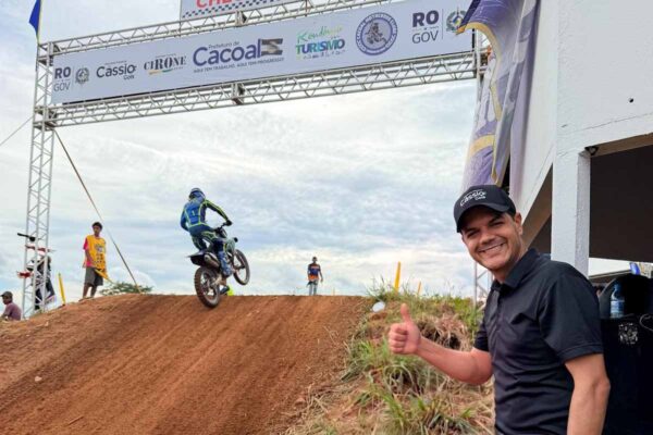 Campeonato Estadual de Motocross movimenta cidades de Rondônia e reúne público em etapas do circuito