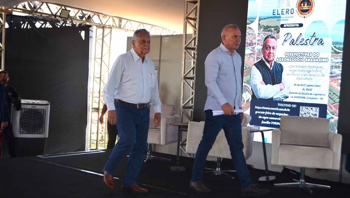 Ezequiel Neiva destaca Agrocom 2026 em Cerejeiras com palestra de Roberto Rodrigues sobre o futuro do agronegócio