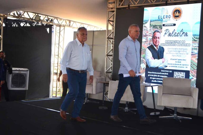 Ezequiel Neiva destaca Agrocom 2026 em Cerejeiras com palestra de Roberto Rodrigues sobre o futuro do agronegócio