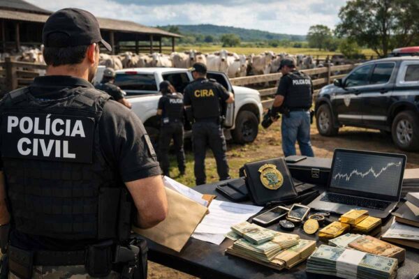 Operação Ganatum investiga fraude milionária no setor pecuário e apreende bens em RO e MT