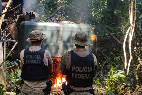 Operação Turbid River combate garimpo ilegal em terras indígenas de Rondônia