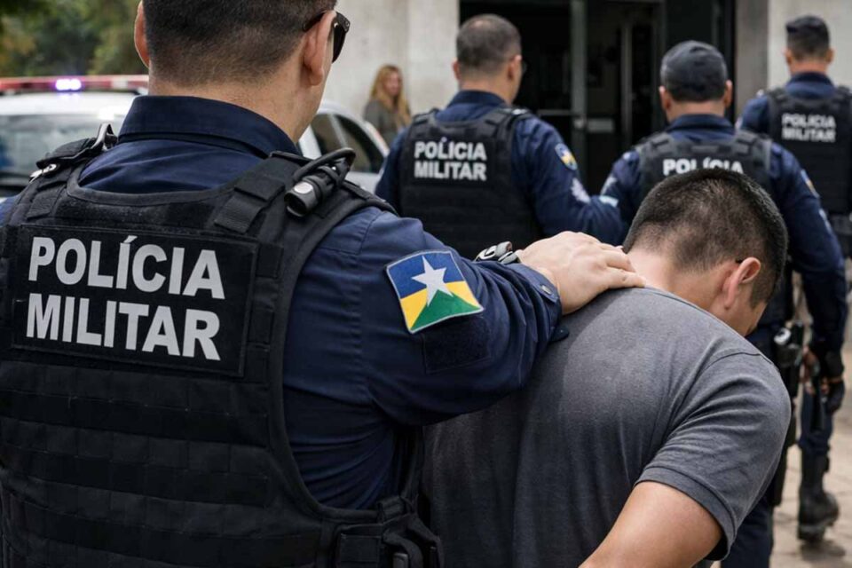 <div style="
                font-size: 18px;
                font-weight: bold;
                color: #0073aa;
                margin-bottom: 5px;
                text-transform: uppercase;
            ">PRISÃO</div>Foragido com quase 39 anos de pena é capturado pela PM no bairro Cai n’Água, em Porto Velho