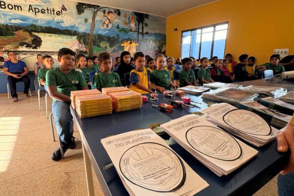 Projeto Mãos que Protegem alcança 649 alunos e reforça prevenção de queimadas na zona rural de Porto Velho