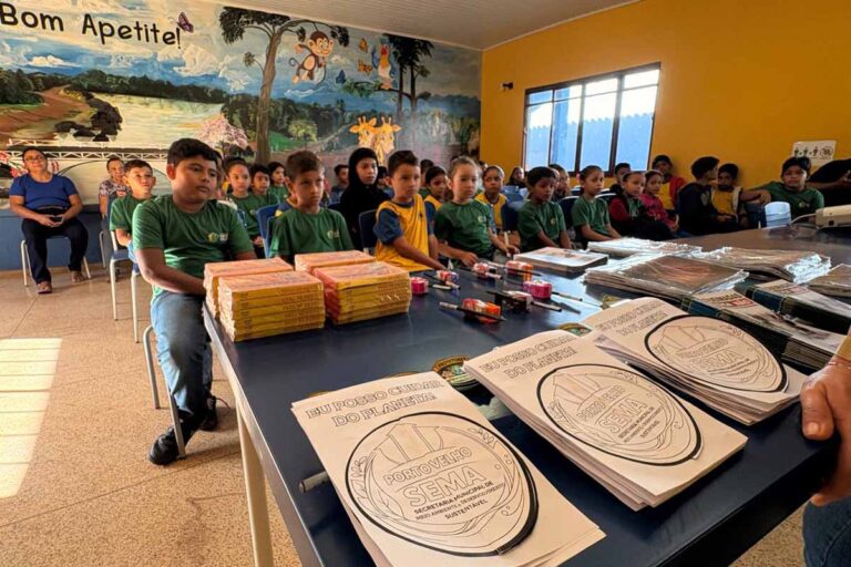 Projeto Mãos que Protegem alcança 649 alunos e reforça prevenção de queimadas na zona rural de Porto Velho
