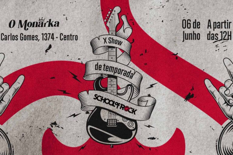 X Show de Temporada da School of Rock em Porto Velho