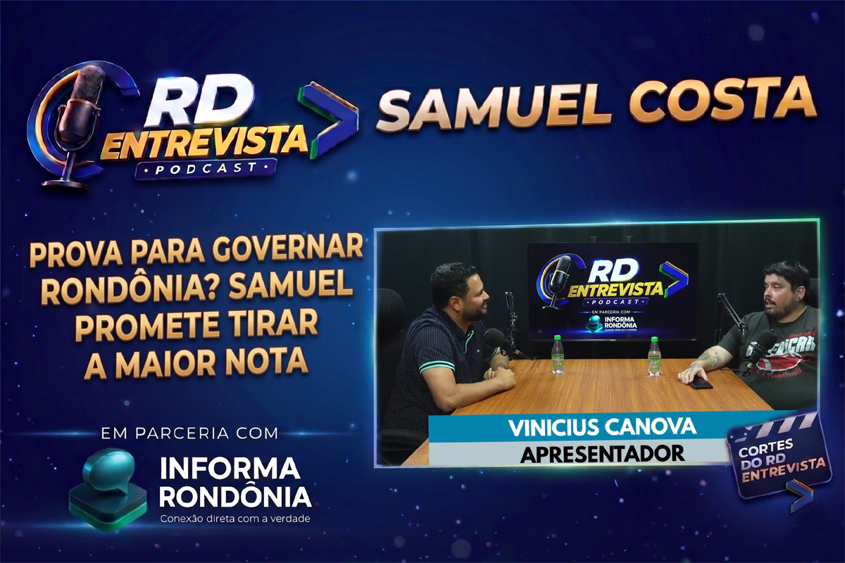 Prova para governar Rondônia? Samuel Costa promete tirar nota maior