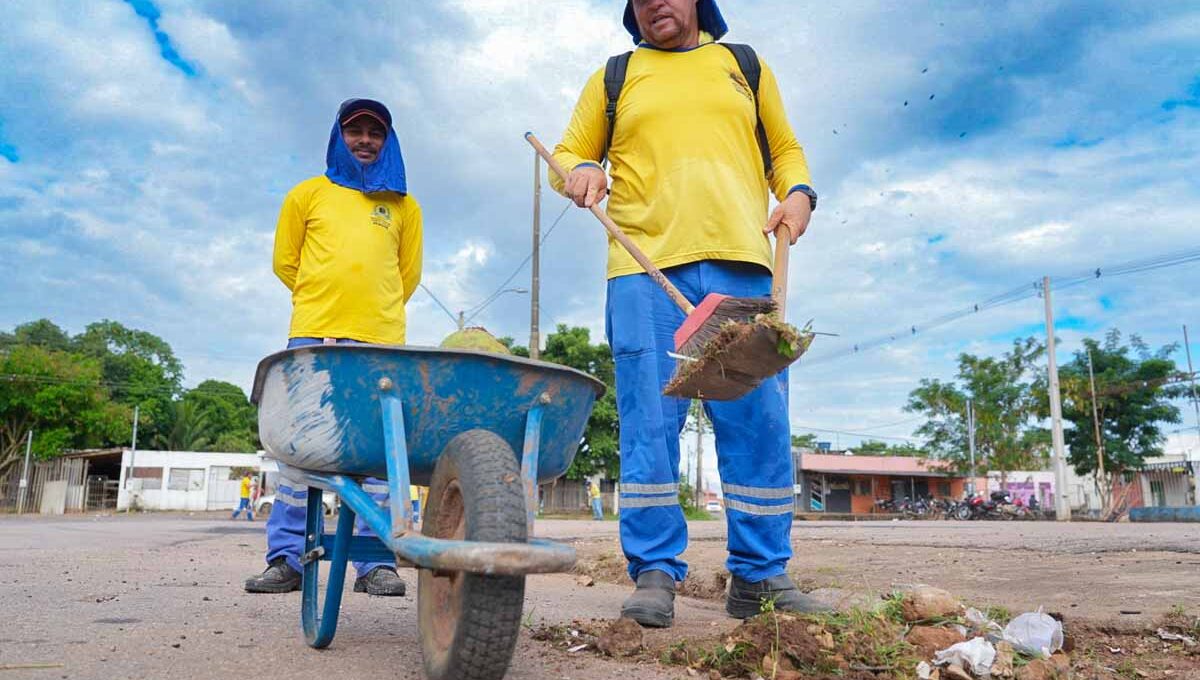 Porto Velho ultrapassa 105 mil toneladas de resíduos retirados com Operação Cidade Limpa