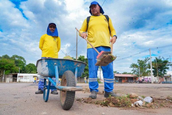 Porto Velho ultrapassa 105 mil toneladas de resíduos retirados com Operação Cidade Limpa