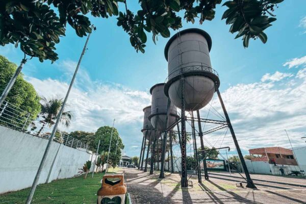 Praça das Três Caixas d’Água consolida identidade histórica e cultural de Porto Velho