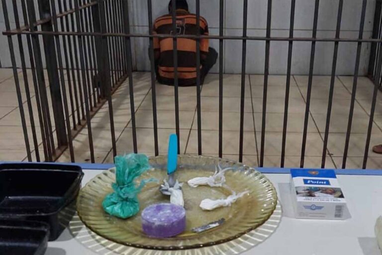 Suspeito é preso por tráfico de drogas em residencial no bairro Triângulo, em Porto Velho