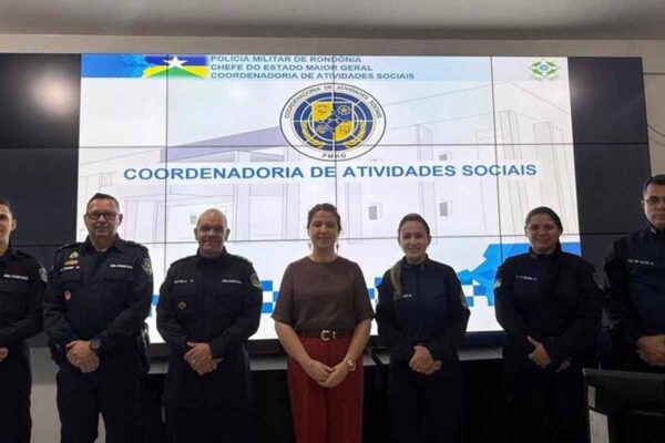 Visita do TJRO à Polícia Militar reforça integração na proteção de mulheres em Rondônia