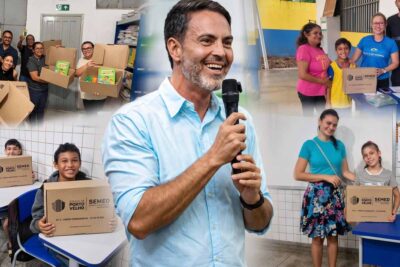 Gestão Léo Moraes conclui entrega de kits pedagógicos para mais de 43 mil alunos e quase 3 mil professores em Porto Velho