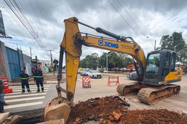 Nova drenagem na avenida Pinheiro Machado promete eliminar alagamentos na zona Leste de Porto Velho