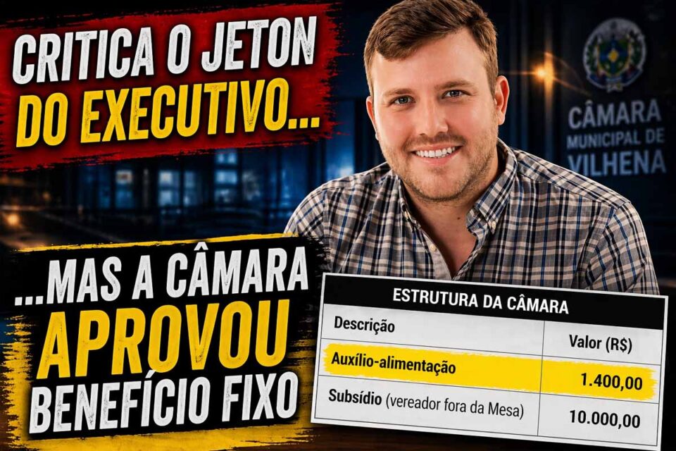 <div style="
                font-size: 18px;
                font-weight: bold;
                color: #0073aa;
                margin-bottom: 5px;
                text-transform: uppercase;
            ">OPINIÃO</div>Samir Ali critica jeton do Executivo em Vilhena, enquanto Câmara já aprovou auxílio-alimentação e fixou subsídios por resolução própria