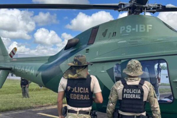 Operação Domo Amazônico inutiliza máquinas usadas em garimpo ilegal na Terra Indígena Sete de Setembro