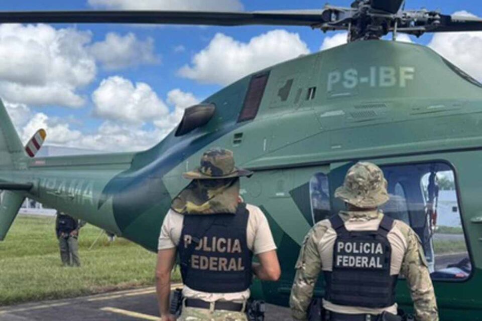 <div style="
                font-size: 18px;
                font-weight: bold;
                color: #0073aa;
                margin-bottom: 5px;
                text-transform: uppercase;
            ">FISCALIZAÇÃO</div>Operação Domo Amazônico inutiliza máquinas usadas em garimpo ilegal na Terra Indígena Sete de Setembro