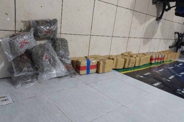 Operação da Polícia Militar em Porto Velho resulta na apreensão de 70 quilos de entorpecentes
