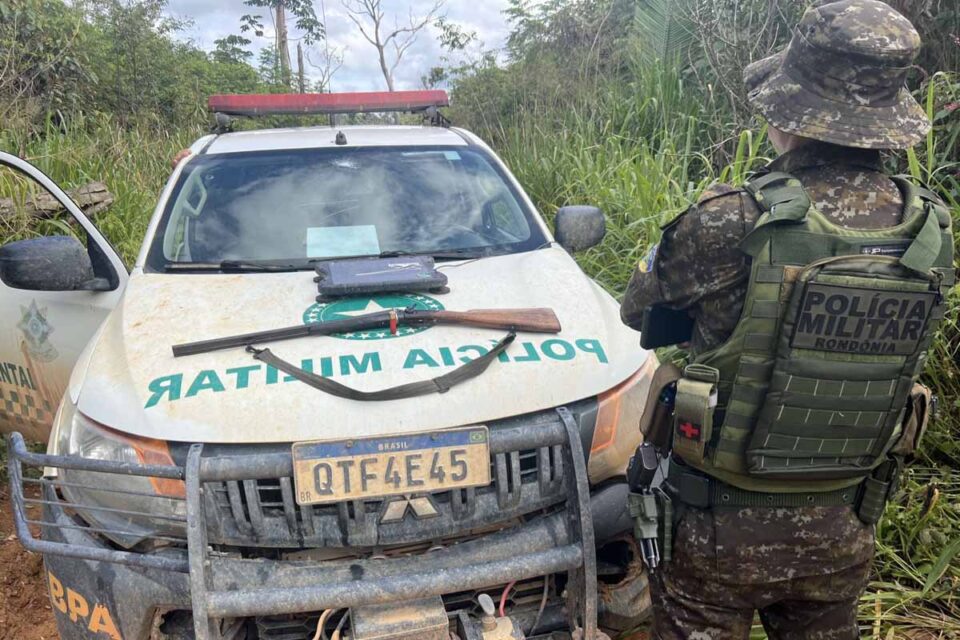 <div style="
                font-size: 18px;
                font-weight: bold;
                color: #0073aa;
                margin-bottom: 5px;
                text-transform: uppercase;
            ">SEGURANÇA PÚBLICA</div>Operação na Resex Angelim apreende arma e motocicleta durante fiscalização em Machadinho d’Oeste