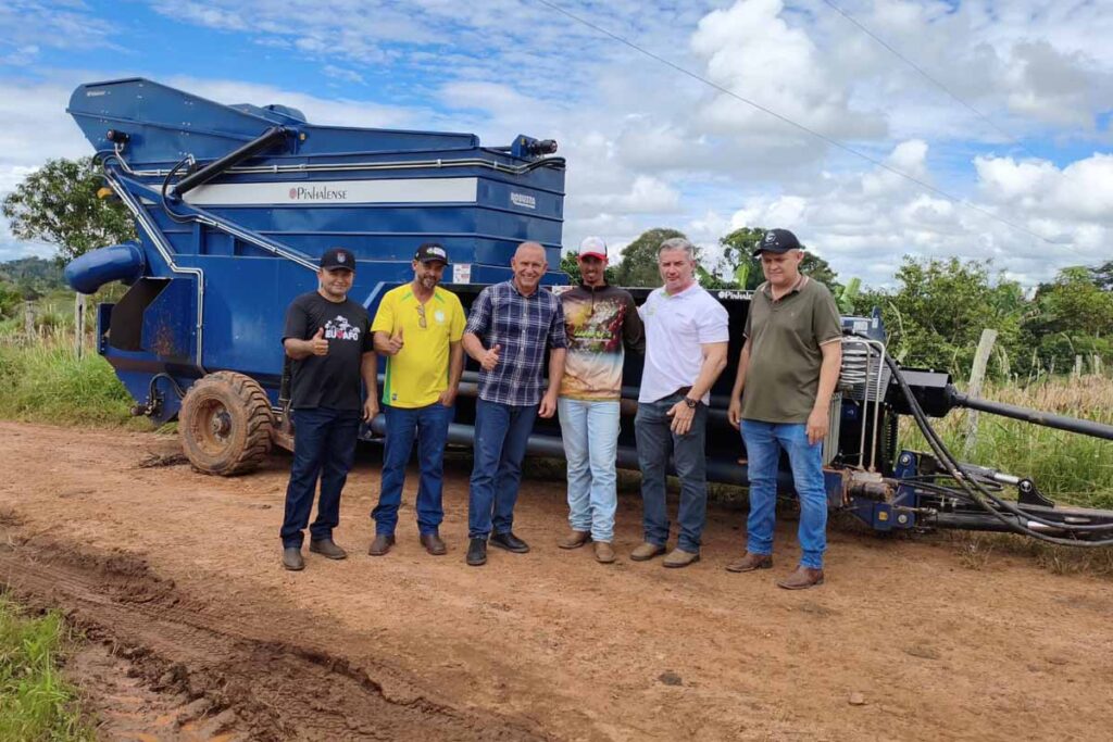 Ezequiel Neiva destina recolhedora de café para Alta Floresta e amplia produção de mais de 40 famílias
