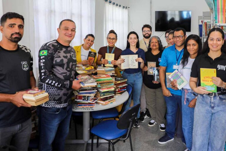 TJRO entrega 508 livros a presídio de Porto Velho e reforça remição de pena pela leitura