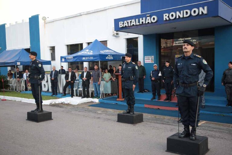 1º BPM realiza troca de comando em Porto Velho e destaca legado do Batalhão Rondon