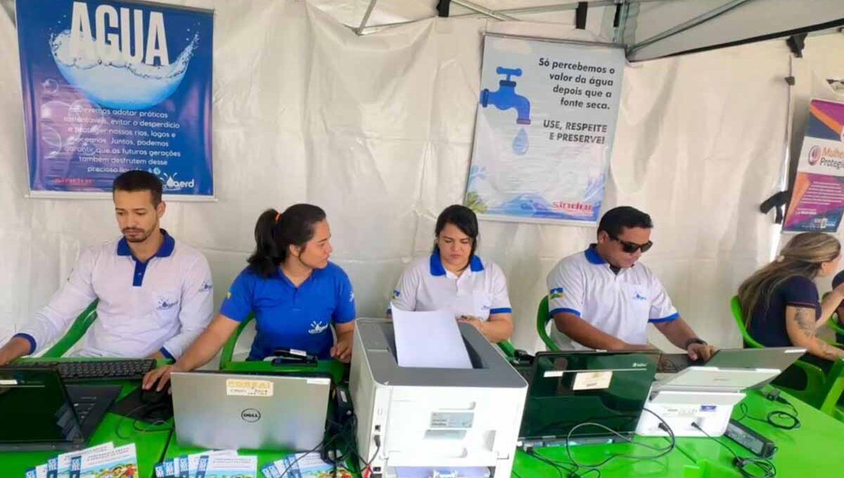 Caerd oferece até 95% de desconto para renegociação de contas de água durante a Rondônia Rural Show 2026