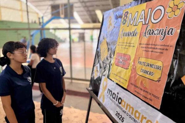 Campanha Maio Laranja mobiliza escolas de Rondônia com ações de prevenção à violência contra crianças e adolescentes