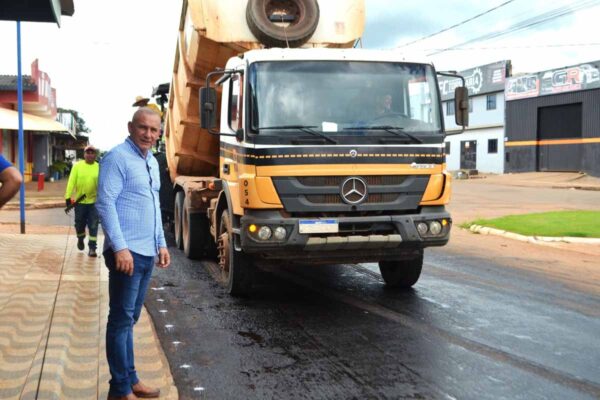 Deputado Ezequiel Neiva confirma R$ 7 milhões para obras de asfaltamento em Cerejeiras