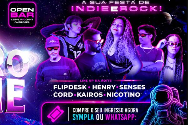 Astro Indie retorna a Porto Velho com open bar, DJs e festa temática no Hibou Club