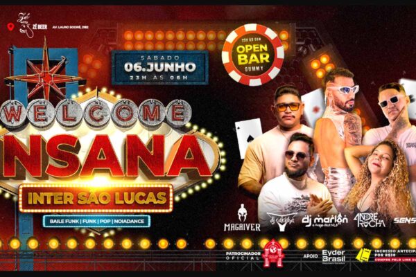 Festa INSANA será realizada em Porto Velho como encerramento oficial do Inter São Lucas 2026