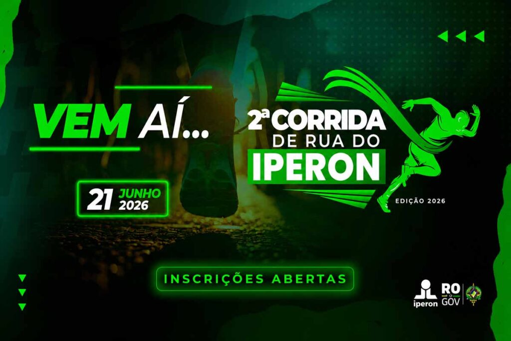 2ª Corrida do Iperon terá provas de 5 km e 10 km em Porto Velho com arrecadação
