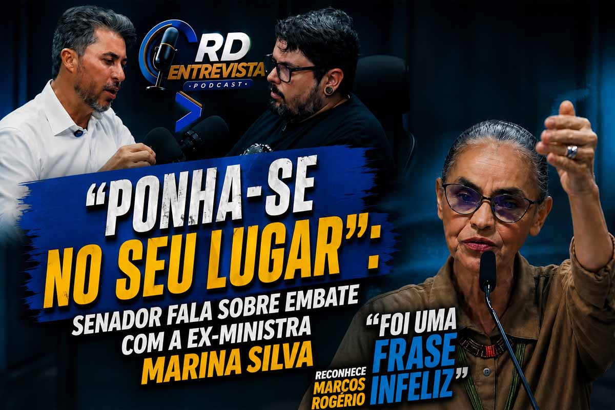 Marcos Rogério recua do tom, mas mantém críticas a Marina Silva após embate no Senado