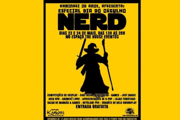 Evento gratuito em Porto Velho celebra Dia do Orgulho Nerd com cosplay, games e K-pop