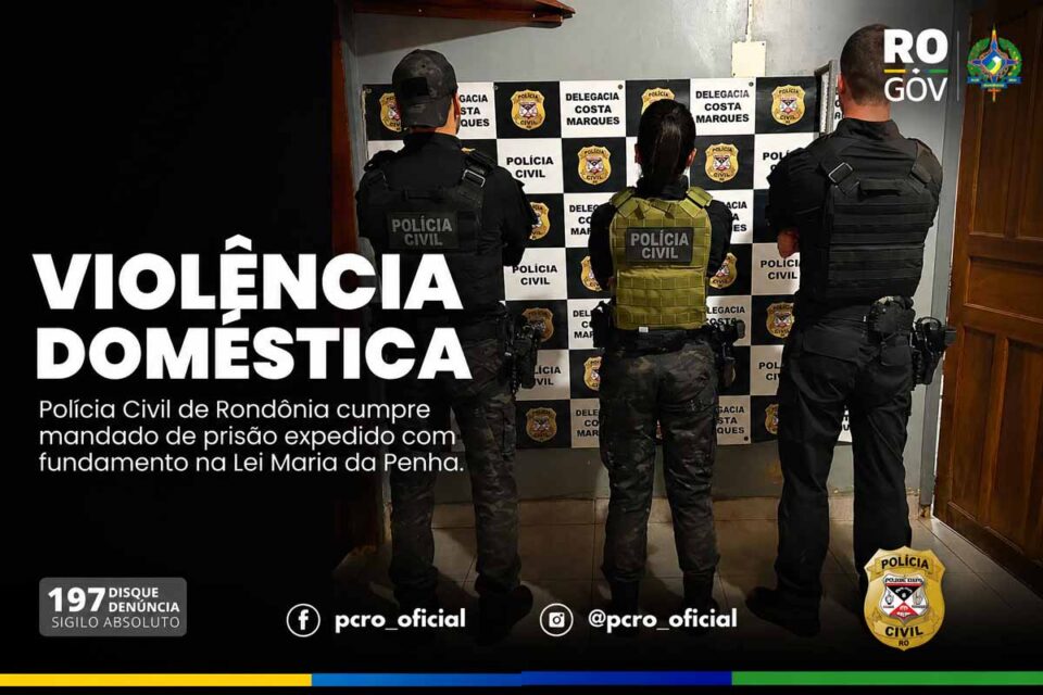 <div style="
                font-size: 18px;
                font-weight: bold;
                color: #0073aa;
                margin-bottom: 5px;
                text-transform: uppercase;
            ">VIOLÊNCIA DOMÉSTICA</div>Polícia Civil prende homem investigado por violência doméstica em Costa Marques