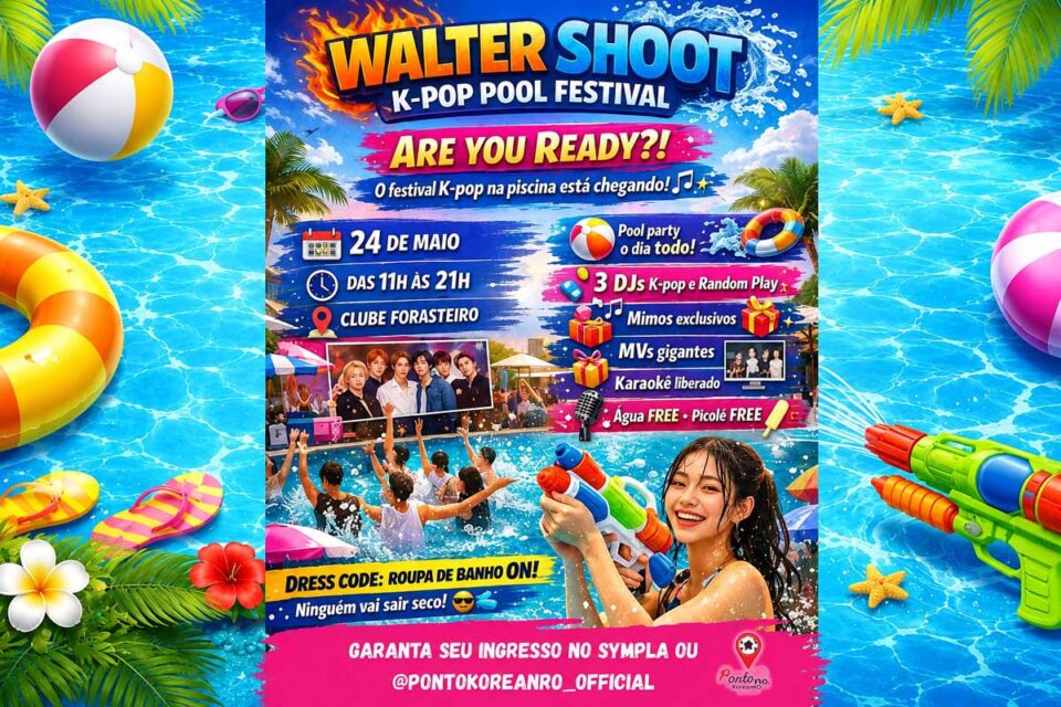 <div style="
                font-size: 18px;
                font-weight: bold;
                color: #0073aa;
                margin-bottom: 5px;
                text-transform: uppercase;
            ">POOL PARTY</div>Water Shoot 2026 leva festival de K-pop com piscina, karaokê e atrações temáticas a Porto Velho