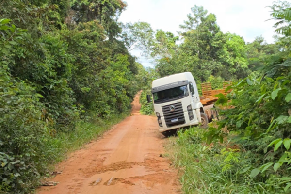 TCE-RO volta à Linha Caracol e encontra estrada sem melhorias em Jaci-Paraná