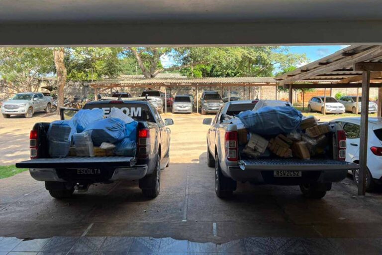 Polícia Federal destrói cerca de 900 kg de drogas apreendidas em Guajará-Mirim
