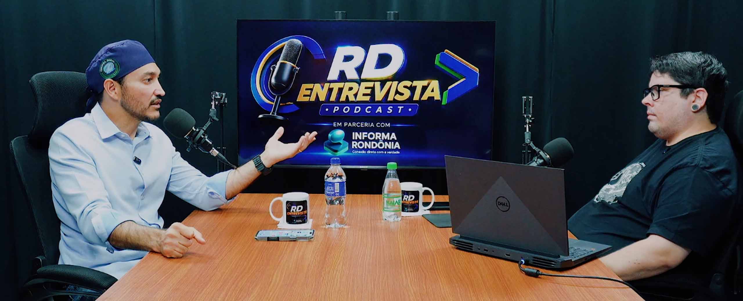 Fernando Máximo concede entrevista a Vinícius Canova no podcast RD Entrevista