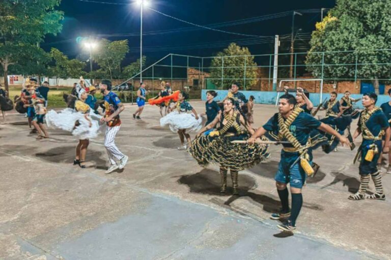 Quadrilha Coração Dourado abre concurso do Arraiá do Bera com homenagem ao Rio Madeira