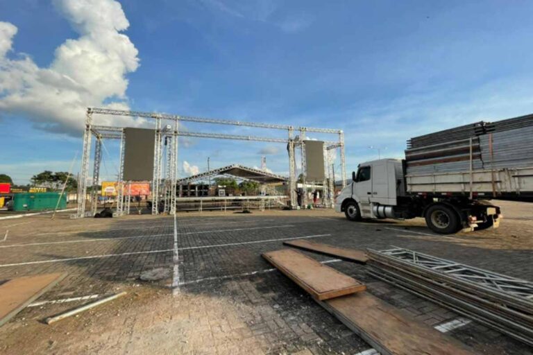 Arraiá do Bera 2026 entra na fase final de montagem e espera 10 mil pessoas por noite em Porto Velho