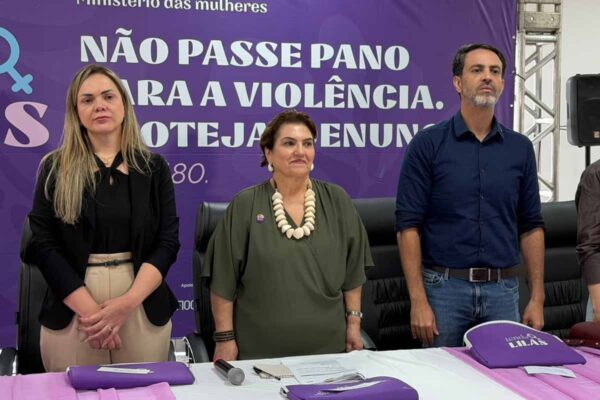Governo Federal confirma mais de R$ 17 milhões para Casa da Mulher Brasileira durante ação Tenda Lilás em Porto Velho