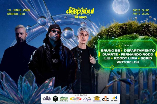 Deep Soul Music Festival celebra 10 anos com mais de 12 horas de música eletrônica em Porto Velho