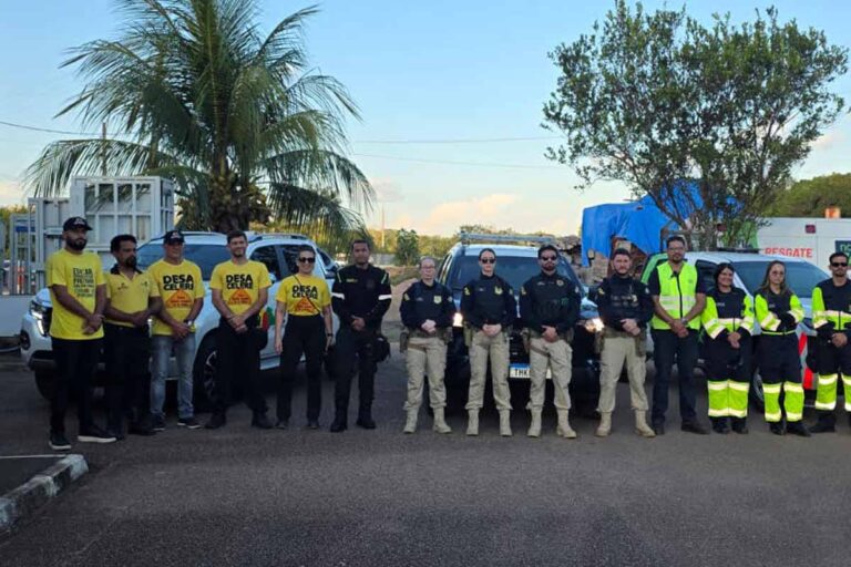 Blitz em Porto Velho marca 18 anos da Lei Seca com simulador da Nova 364