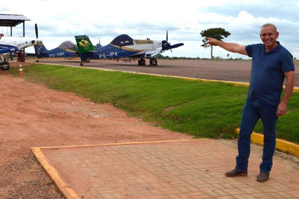 Ezequiel Neiva destaca papel da aviação agrícola no avanço do agronegócio em Rondônia